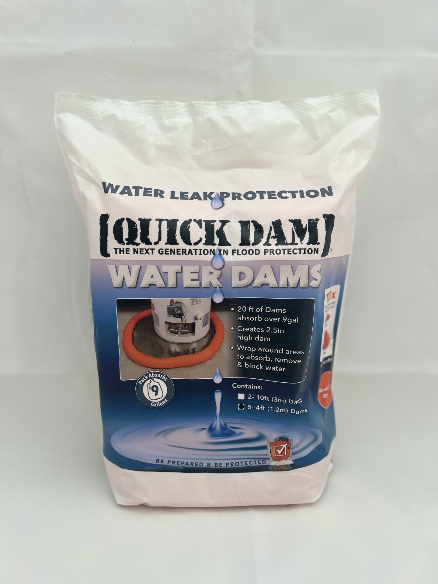 Quick dam water dam 1.2m 5pk