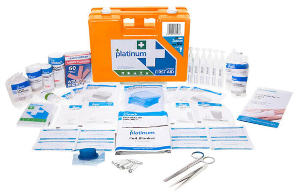 5-10 Person Platinum Plastic First Aid Kit
