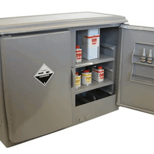 PVC Corrosive Substance Storage Under Bench Cabinet - 140L