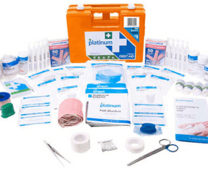 20-30 Person Platinum Plastic First Aid Kit