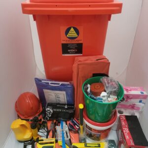 240L Wheelie Kit 40p with Folding Stretcher