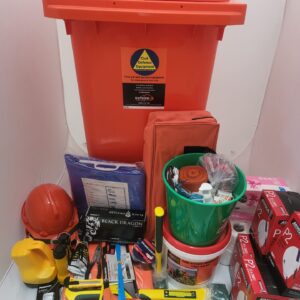 240L Wheelie Kit 70p with Folding Stretcher