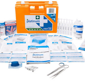5-10 Person Platinum Plastic First Aid Kit