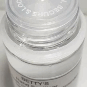 Betty's sanitiser 100ml (75% Alcohol)
