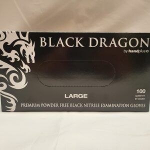 Black dragon nitrile glove xtra/large