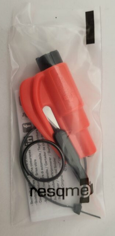 Car Rescue Tool 3 in 1 glass breaker, cutter