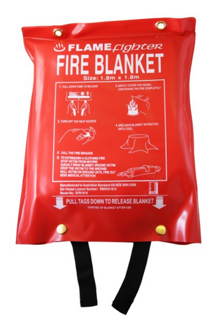 Fire Blanket 1m x 1m - Image 2