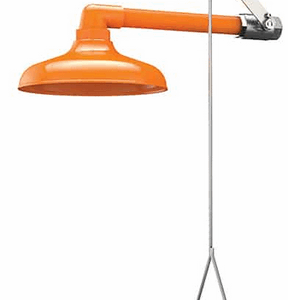 Horizontally Mounted Plastic Shower Head