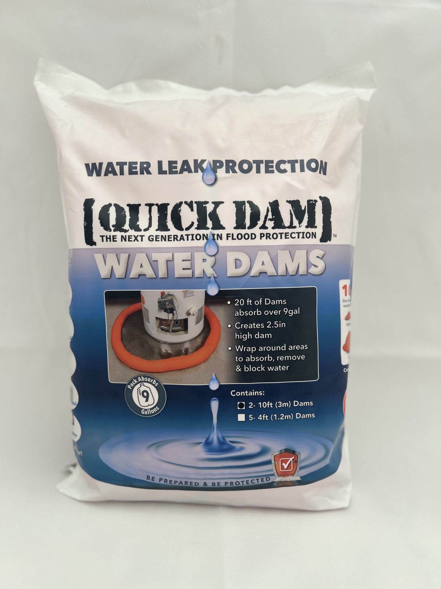 QuickDam water dam 3m 2pk