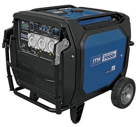 ITM Inverter Generator Petrol 7000W Peak With Electric Start