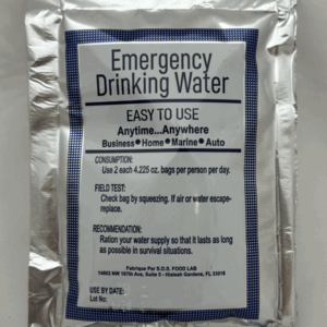 Mainstay Water Sachets SINGLE