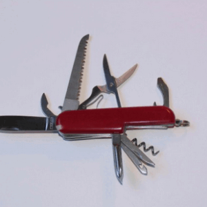 Multi knife High quality stainless steel army pocket knife with 11tools