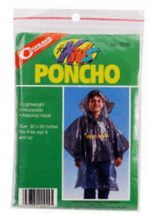 Poncho for kids 6 years