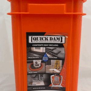 Quickdam grab and go bucket combo outdoor