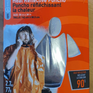 SOL Poncho Heat Reflective 0140-6001