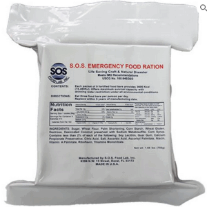 SOS 3-day food ration 3600