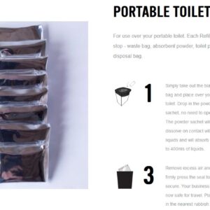 toilet kit refill pack