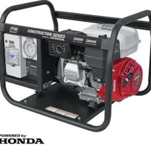ITM 3.75Kva Generator Petrol 3000W Peak w/Honda GX200 Engine