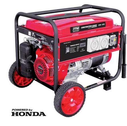 ITM 7.5Kva Generator Petrol 6000W Peak W/Honda Gx390 Engine
